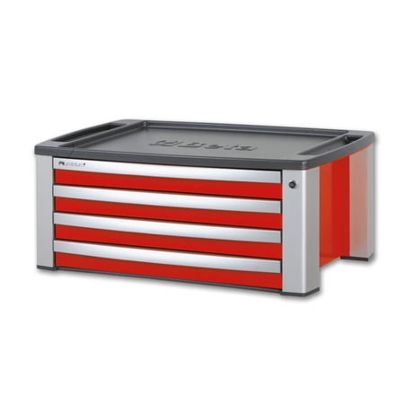 Beta Portable Tool Chest, 4 Drawer, Red 039000103
